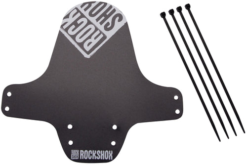 Rockshox spatlap, voorwiel fender clip-on fender rs black white distressed