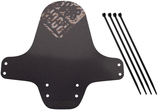 Rockshox spatlap, voorwiel fender clip-on fender rs bl. camouflage brown dig.