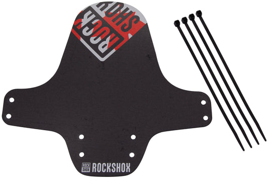 Rockshox spatlap, voorwiel fender clip-on fender rs black canada flag