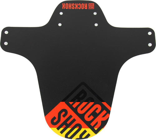 Rockshox spatlap, voorwiel fender clip-on fender rs black germany flag