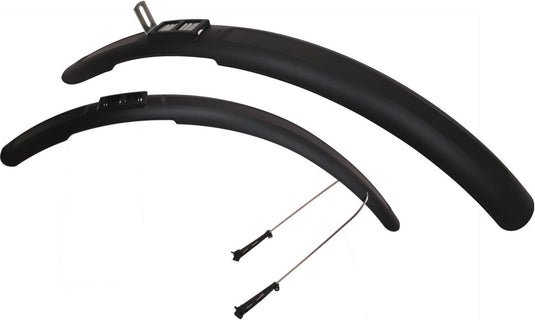 Zéfal spatbordset trail 65 fender set trail 65 black