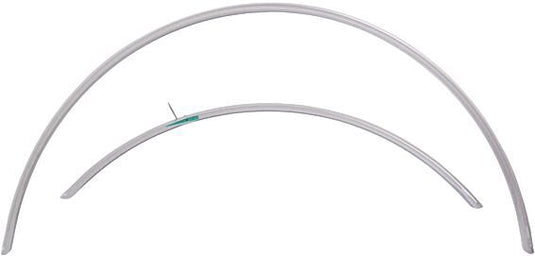 Curana spatbordset clite fender set c-lite,28 ,40mm,sil.