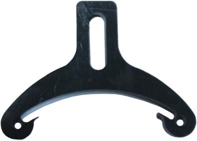 Curana stangbrug schuifbaar slid bracket 30mm plastic b