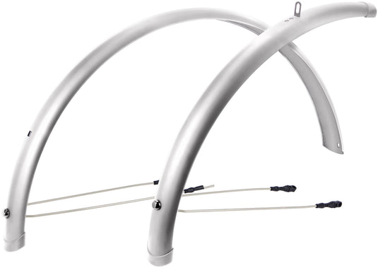 Contec spatbordset splash protect ct fender splash prot. 20 54mm silver shiny