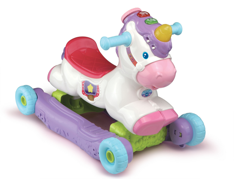 Load image into Gallery viewer, Vtech hobbel en speel eenhoorn - interactief babyspeelgoed - leren muziek - van 1 tot 4 jaar
