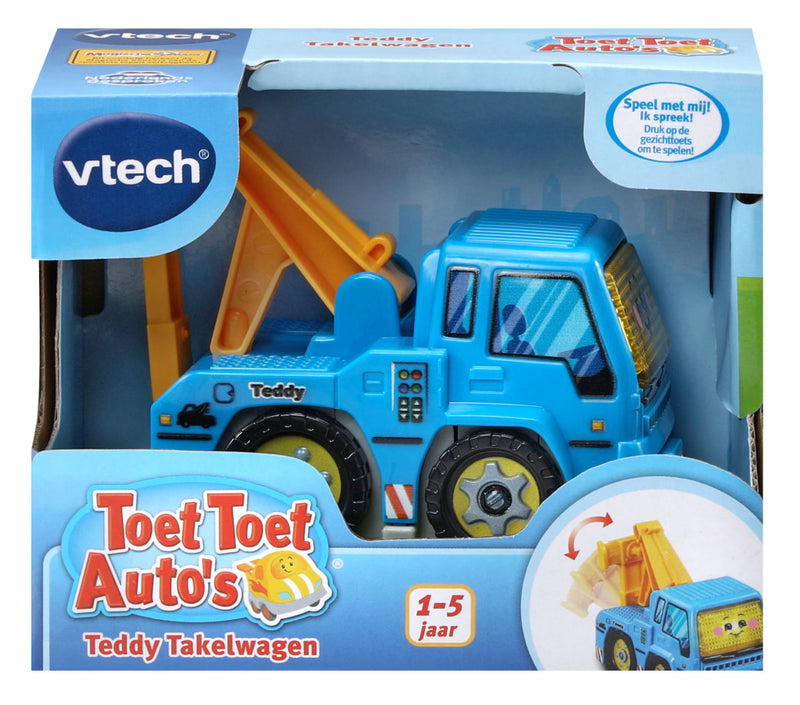 Load image into Gallery viewer, Vtech toet toet auto's teddy takelwagen
