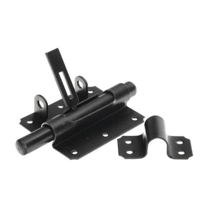 Mack 1069135 - hangslotgrendel zwart 100 mm | 5 stuks