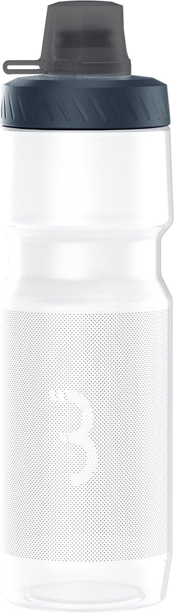 Bbb cycling autotank xl mudcap autoclose bidon racefiets - drinkbus fiets - bidon wielrennen mtb - bidon 750ml - transparant - bwb-16