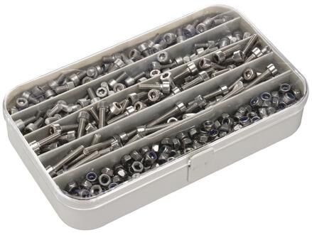 Fix-nippel binnenzeskant-bouten assortiment range of allen screws sst 5mm