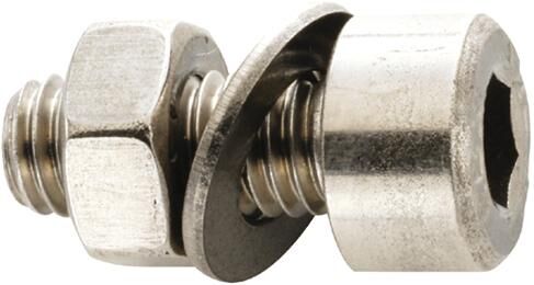 Fix-nippel binnenzeskantbout socket head screw sst m5x16