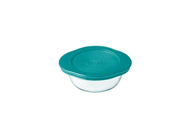 Pyrex cook store ronde bewaarschaal 14x12x5cm - 350ml - borosilicate glass