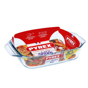 Pyrex irresistible braadslede 31x20cm 2,1l