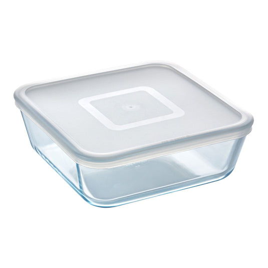 Pyrex cook and freeze ovenschaal 15x15 cm borosilicaatglas
