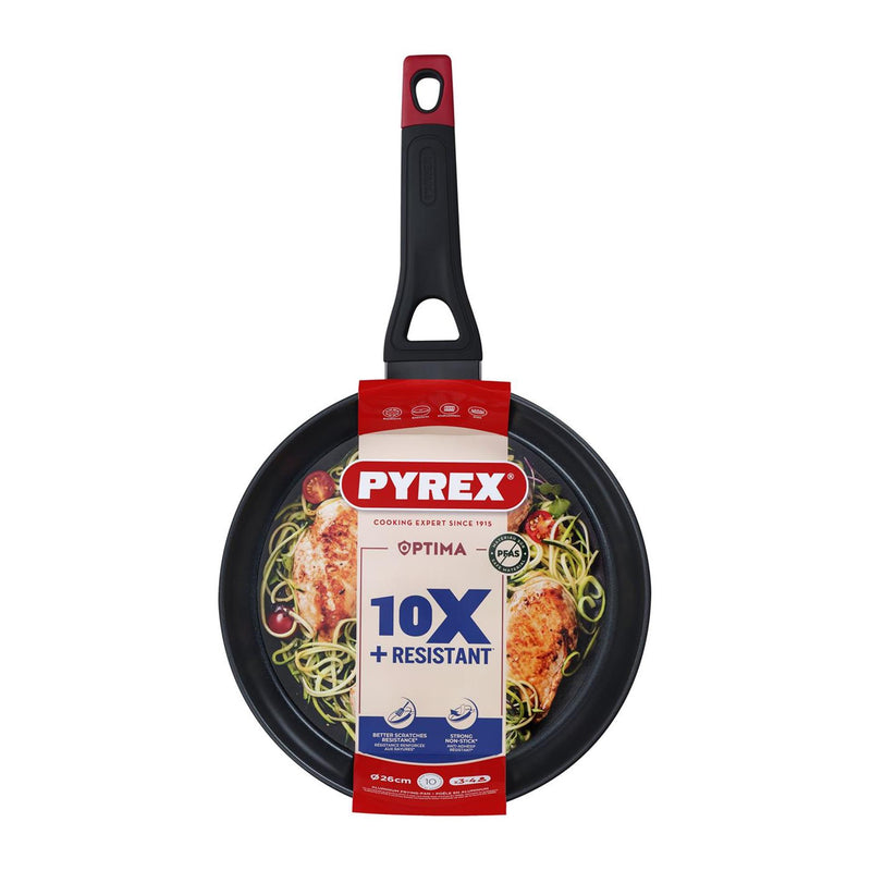 Load image into Gallery viewer, Pyrex optima+ koekenpan ã˜26cm voor o.a. inductie
