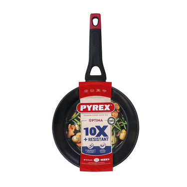 Pyrex optima+ diepe koekenpan ã˜24cm 8,4cm diep voor o.a. inductie