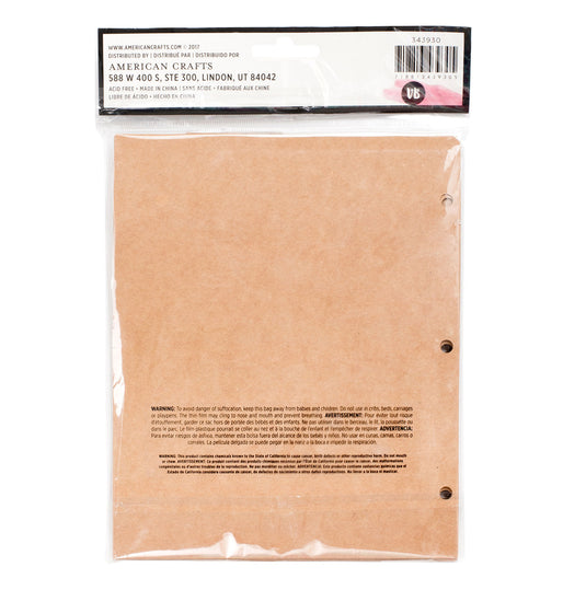 Vicki boutin • kraft refill papers 12pcs