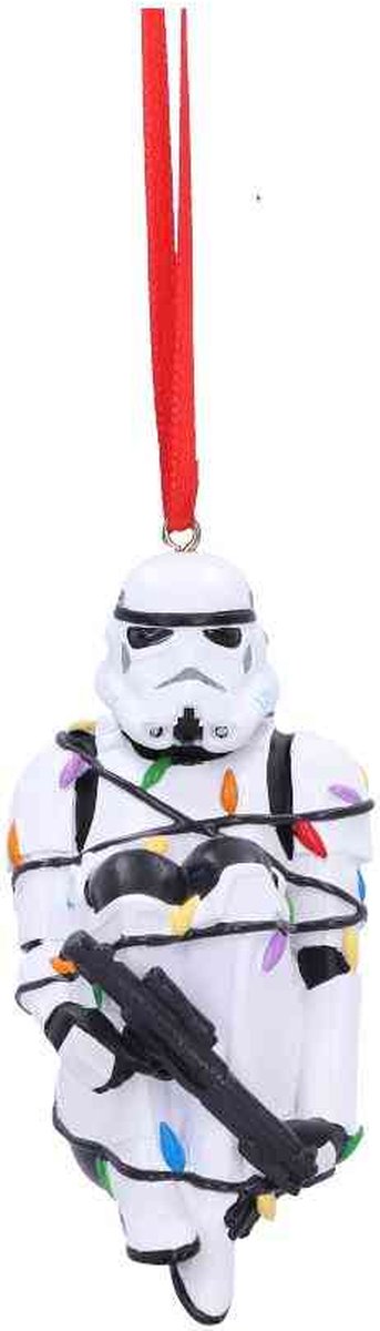 Nemesis now star wars - stormtrooper in fairy lights kerstbal - multicolours