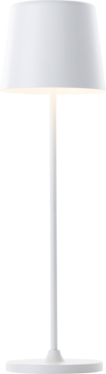 Brilliant kaami oplaadbare tafellamp - buiten - led 2w 3000k - 3 stepdim - ip44 - wit