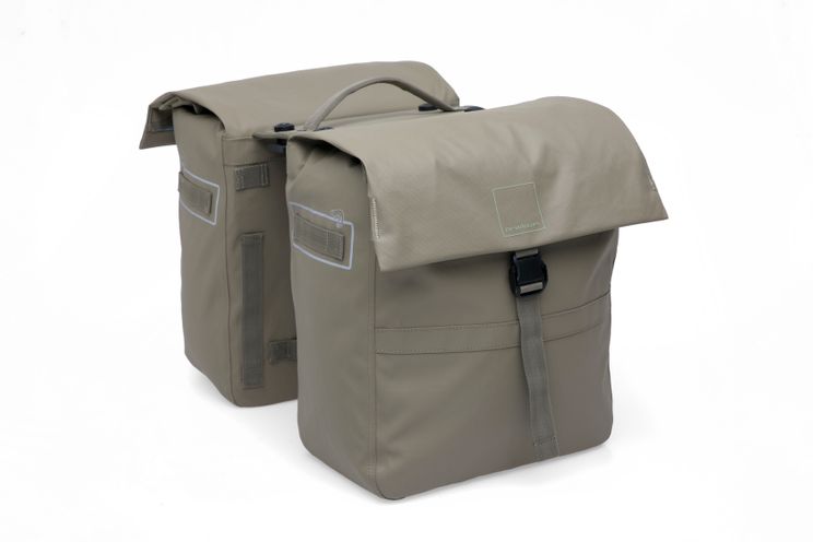 Load image into Gallery viewer, Burgers - new looxs tas new looxs leeds dubbel | taupe | mik 2.0 | 38l
