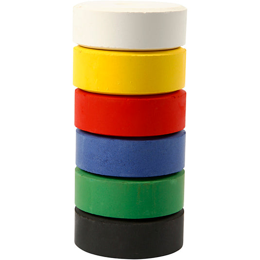 Creativ company https: www.cchobby.nl waterverf-h-16-mm-d-44-mm-primair-kleuren-6-stuk-1-doos