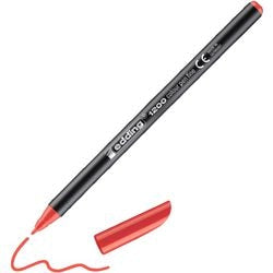 Vilt pennen edding 1200 10 stuks rood