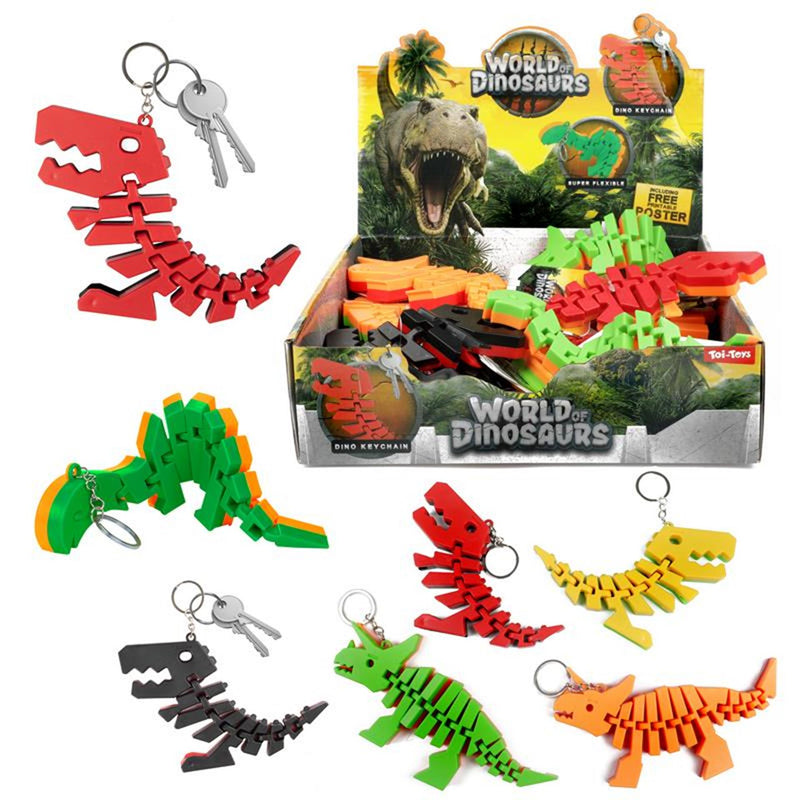 Load image into Gallery viewer, Toi-toys world of dinosaurs sleutelhanger dino bones

