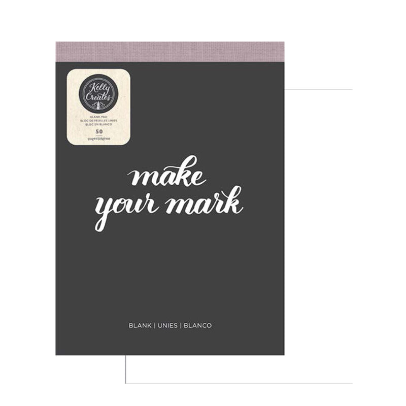 Load image into Gallery viewer, Kelly creates • blank pad 21,6x27,9cm 50 vellen
