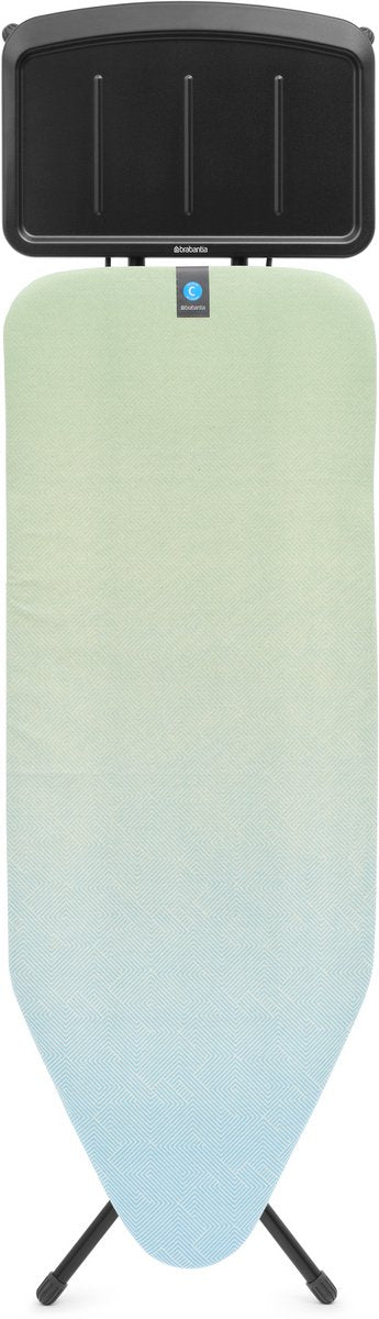 Brabantia strijkplank c - voor stoomgenerator - 124 x 45 cm - soothing sea