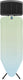 Brabantia strijkplank c - voor stoomgenerator - 124 x 45 cm - soothing sea