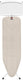 Brabantia strijkplank b - voor stoomgenerator - 124 x 38 cm - denim grey
