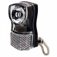 Union headlight LED black incl. battery Kroonb. UN4800