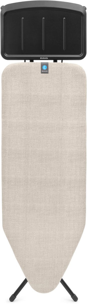 Brabantia strijkplank c - voor stoomgenerator - 124x45 cm - denim grey