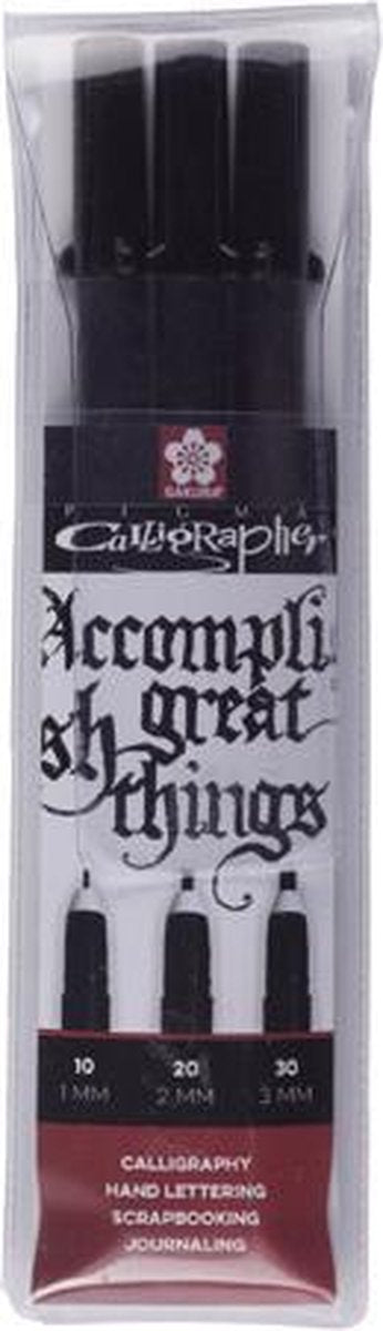 Sakura pigma kalligrafie set, 3dlg.
