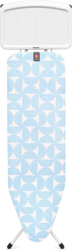 Brabantia strijkplank b - voor stoomgenerator - 124 x 38 cm - fresh breeze
