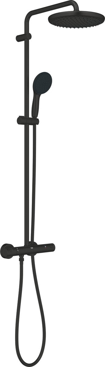 Grohe quickfix vitalio start 250 douchesysteem - wandmontage - waterbesparend - matte black