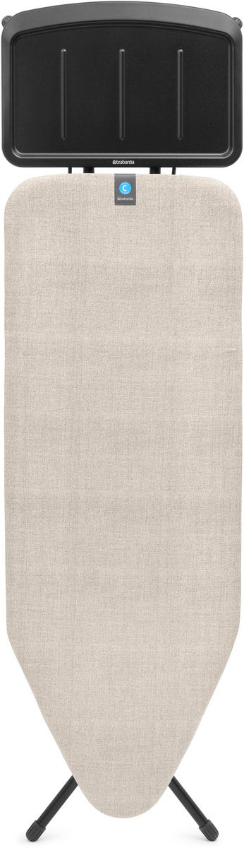 Brabantia strijkplank c - voor stoomgenerator - 124x45 cm - denim grey