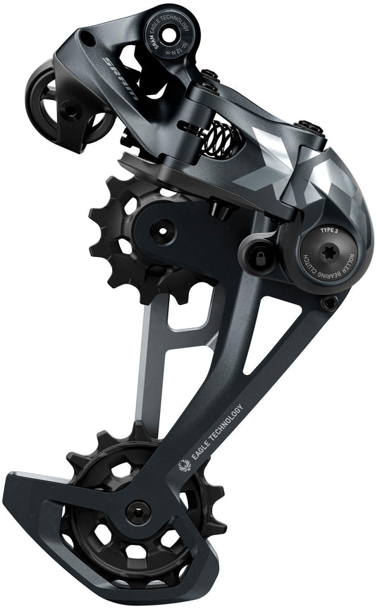 Sram achterderailleur x01 eagle rear derail. x01 eagle 52t lunar grey
