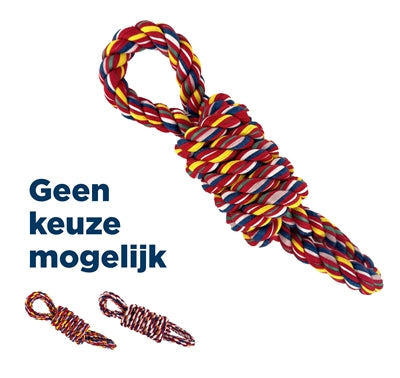 Load image into Gallery viewer, Happy pet twist-tee coil 8 vormig touw

