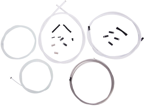 Sram derailleurkabel set slickwire pro line set slickwire pro 2x2300mm white