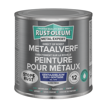 Rust-oleum 1071401 - metaalverf-hg -ral5010 - 250m direct op roest | 1 stuks