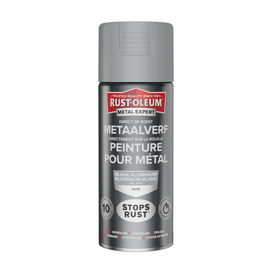 Rust-oleum 1071354 - metaalverf -hg -ral9006 -750ml metal expert | 1 stuks