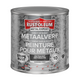 Rust-oleum 1071365 - hamerslag - antraciet - 250ml direct op roest - metaalverf | 1 stuks