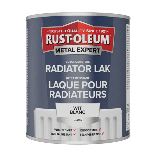 Rust-oleum 1071388 - radiatorlak - hg - wit -750ml | 1 stuks