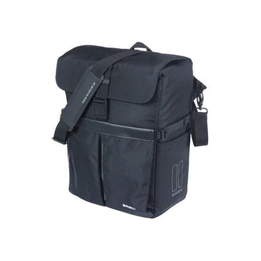 Basil fietsschoudertas move mik studs 14 liter 14 x 24 x 34 cm - zwart