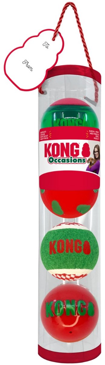 Kong holiday occasions balls - fun speelgoed -