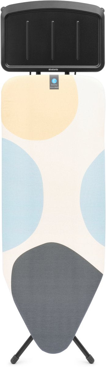 Brabantia perfect flow strijkplank c - voor stoomgenerator - 124 x 45 cm - spring bubbles