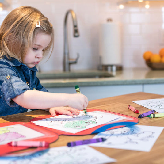 Crayola mini kids - kleur wis activiteitenmat
