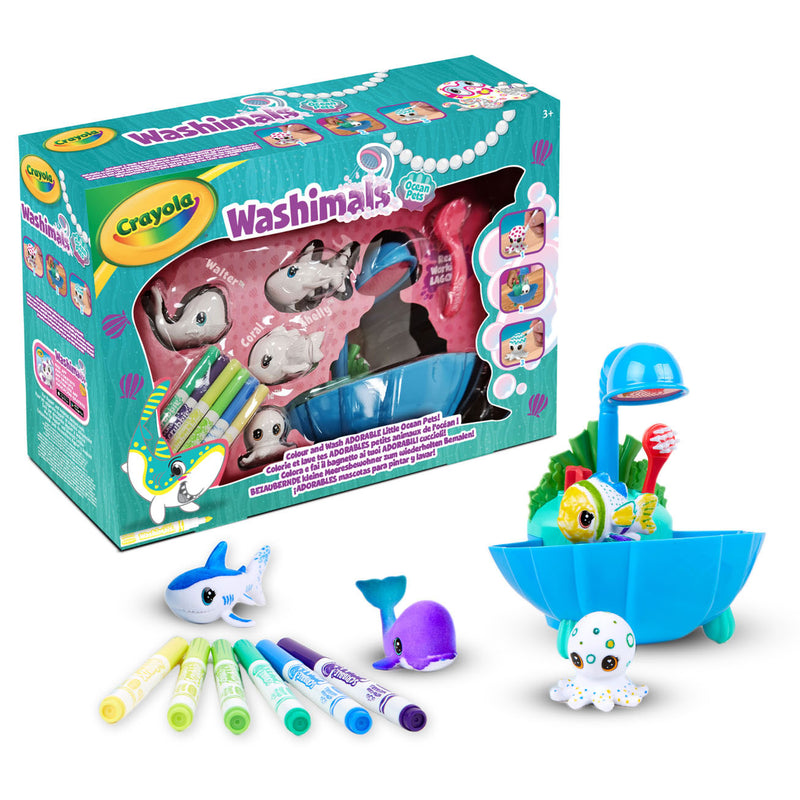 Load image into Gallery viewer, Crayola Washimals Zeedieren Lagune
