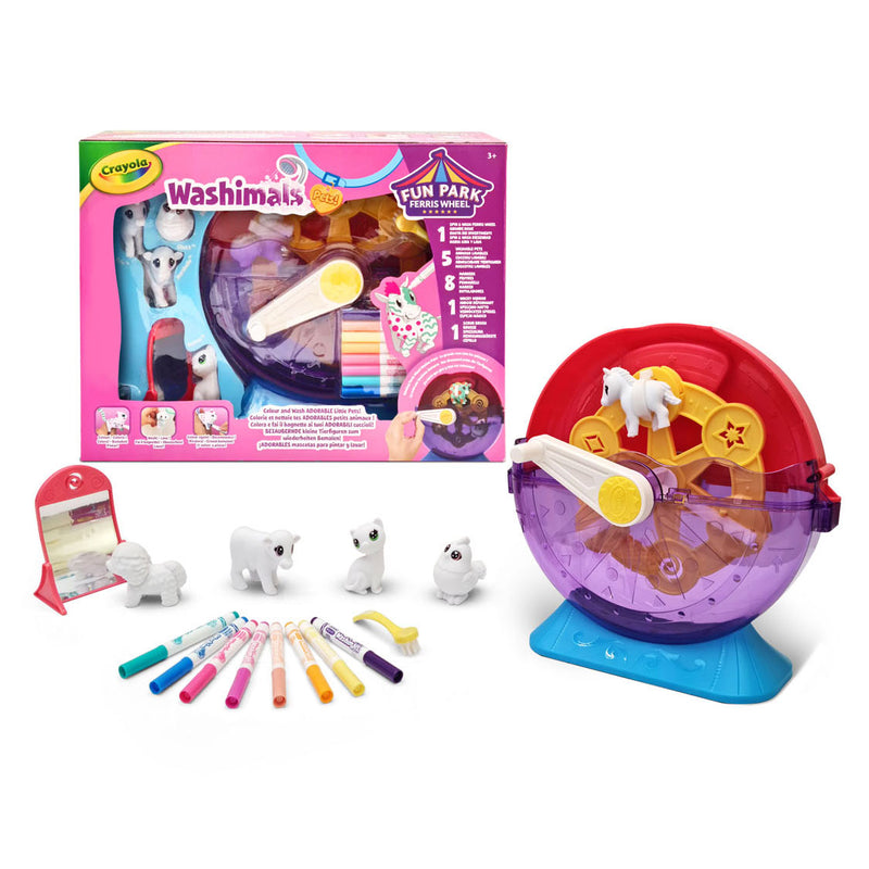 Load image into Gallery viewer, Crayola Washimals Carnaval Draaimolen
