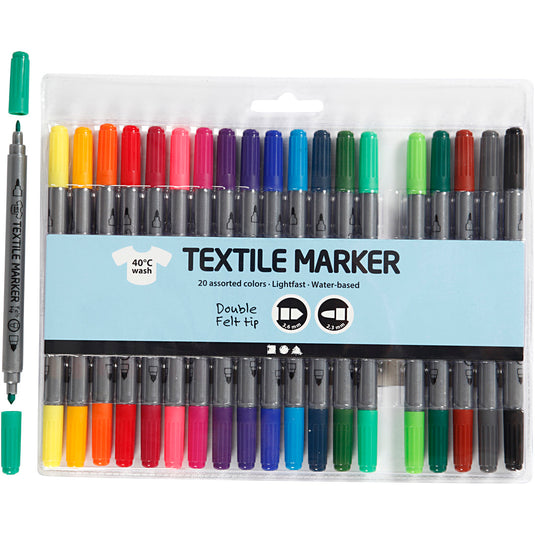 Https: www.cchobby.nl textielstiften-lijndikte-2-3-3-6-mm-standaardkleuren-20-stuk-1-doos